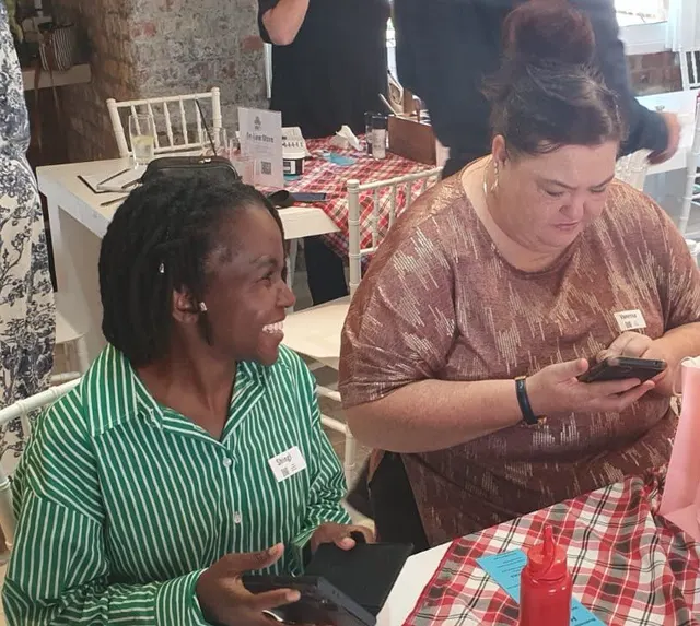 Around the Unity table — archive photograph 15